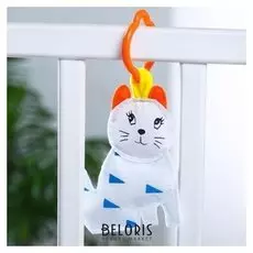 Подвеска мягкая Котенок на кроватку/коляску