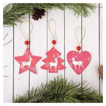 Подвеска новогодняя «Грациозный олень»