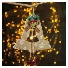 Подвеска новогодняя «Колокольчик» 2×20×25 см