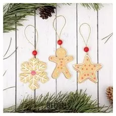 Подвеска новогодняя "Печенька"
