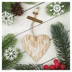 Подвеска новогодняя «Праздничный олень»