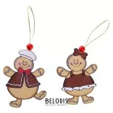 Подвеска новогодняя "Пряничные человечки"