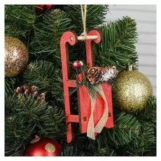 Подвеска новогодняя "Сани"