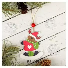 Подвеска новогодняя "Снег идёт"