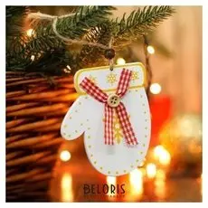 Подвеска новогодняя «Варежка»