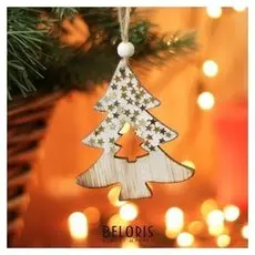 Подвеска новогодняя «Золотые звёздочки»