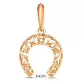 Подвеска "Подкова", позолота