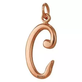 Подвеска позолота "Буква С"