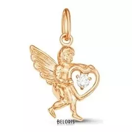 Подвеска позолота "Купидон"