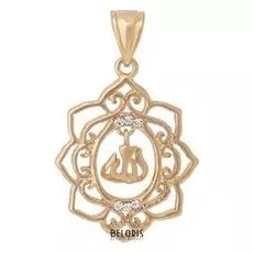 Подвеска позолота "Мусульманская" в рамке