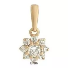 Подвеска "Всплеск" позолота