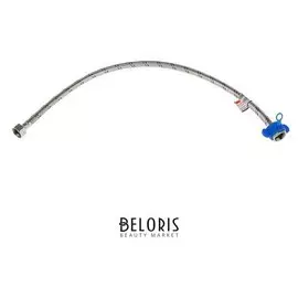 Подводка гибкая Aquakratos, гайка-гайка, 60 см, нерж.сталь, с ключом для монтажа