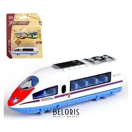 Поезд металлический «Скорость», масштаб 1:64