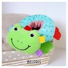 Погремушка - браслетик Весёлые зверята с прорезывателем