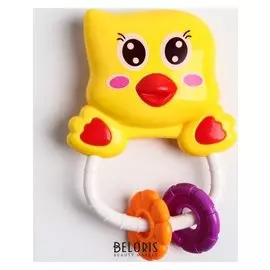 Погремушка Цыпленок на колечке