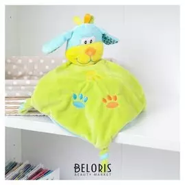 Погремушка-комфортер Щенок