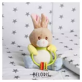 Погремушка мягкая Зайка Бруша
