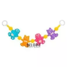 Погремушка-подвеска на коляску «Домашние любимцы», микс