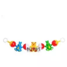 Погремушка подвеска на кроватку «Лесная сказка», микс