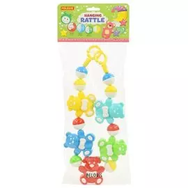 Погремушка-подвеска Забавные зверята