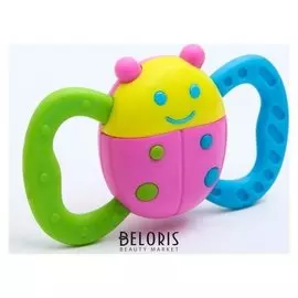 Погремушка-прорезыватель Божья коровка