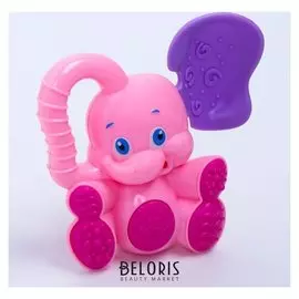 Погремушка с прорезывателем «Слоник»