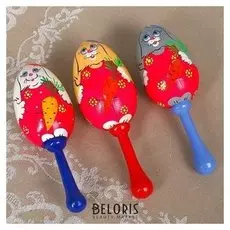 Погремушка «Зайчик», яйцо, 11-15 см