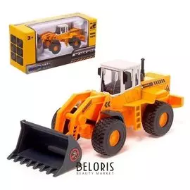 Погрузчик металлический "Стройка", 1:50, инерция