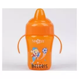 Поильник детский с мягким носиком 240 мл от 5 мес