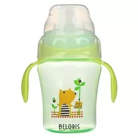 Поильник детский с мягким носиком 240 мл от 5 мес