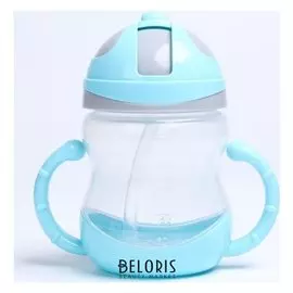 Поильник с силиконовой трубочкой 300 мл