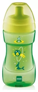 Поильник спортивный со спортивным затвором и клапаном-непроливайка Sports Cup