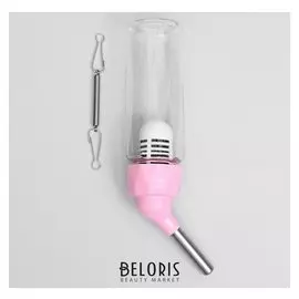 Поилка для грызунов, 80 мл, крепление-пружинка