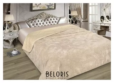 Покрывало Elite с мехом, размер 200х220 см, пэ100%