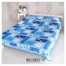 Покрывало миледи «Амелия» евро, 200х215 см, сумка ПВХ на молнии