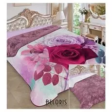 Покрывало Silver с мехом «Джулия», 200х220 см