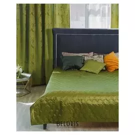 Покрывало ультрастеп "Этель" дамаск Cypress Solid 200х210 см.