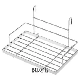 Полка на рейлинг, цвет хром