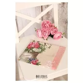 Полотенце 45х60см Domovita Ля рошель, хлопок 100%, пл 170 г/м2 вафелька (Пакет)