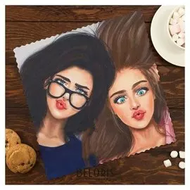 Полотенце этель Love Life "Селфи" 30*30 см, 100% п/э