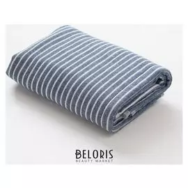 Полотенце двухстороннее "Этель" амалия синий 70х140 см, 380 г/м2, 100% хлопок