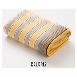 Полотенце двухстороннее "Этель" геометрия цв. желтый 70х140 см, 380 г/м2, 100% хлопок