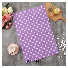 Полотенце "Этель" спелая смородина 45х65 см горох, 100% хл, рогожка 165 г/м2