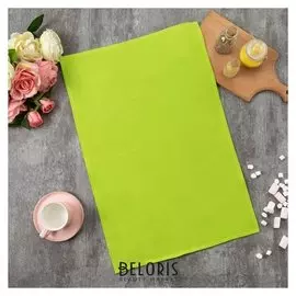 Полотенце "Этель" зелёное яблоко 45х65 см, 100% хл, рогожка 165 г/м2