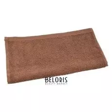Полотенце махровое 30х50 см, коричневый, хлопок 100%, 360 г/м2