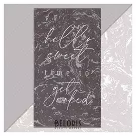 Полотенце махровое этель "Hello Sweet" 70х130 см, 100% хлопок, 420гр/м2