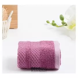 Полотенце махровое Dogus 30х50 см, сирень, хлопок 100%, 450г/м2