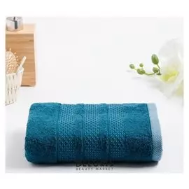Полотенце махровое Dogus 70х130 см, синий, хлопок 100%, 450г/м2