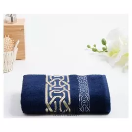 Полотенце махровое Donatello, 50х90 см, цвет синий