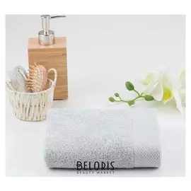 Полотенце махровое гладкокрашеное, 30х60 см